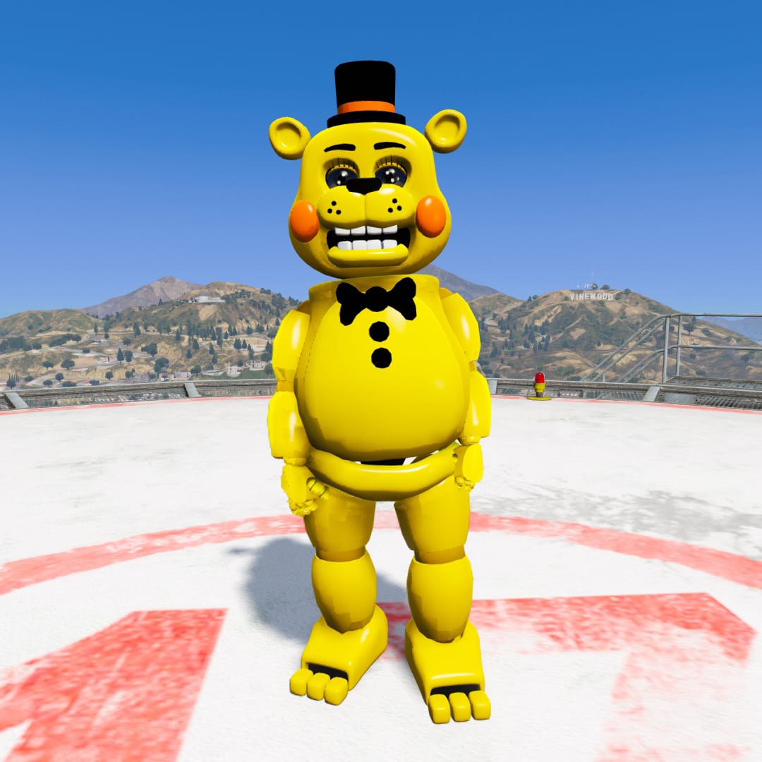 GTA 5 Mods FNAF Toy Freddy - GTA 5 Mods Website